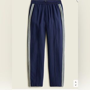 J crew crepe track pant in Navy color